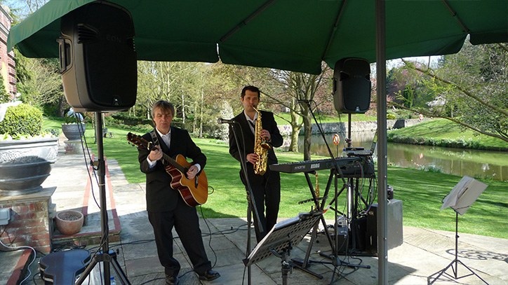 Saxophonist & Singer at Kent Wedding